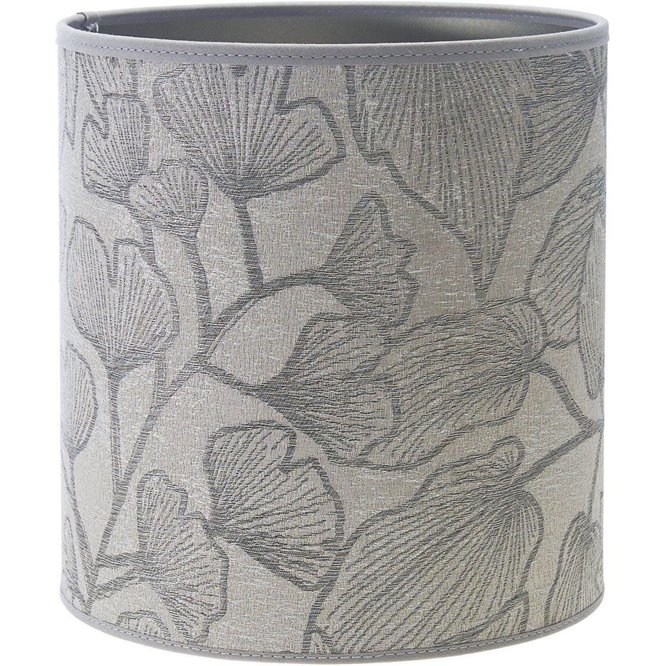 Elegancki szary abażur cylindryczny Celine Ziba 20cm